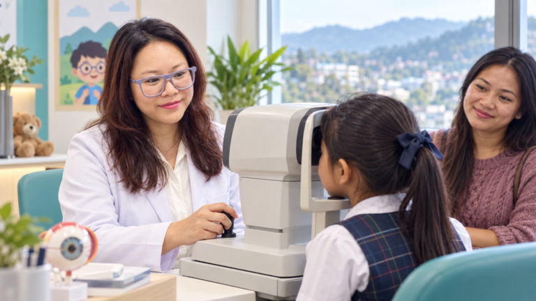 Childhood Myopia in Aizawl, Mizoram: Signs, Eye Tests and Treatment
