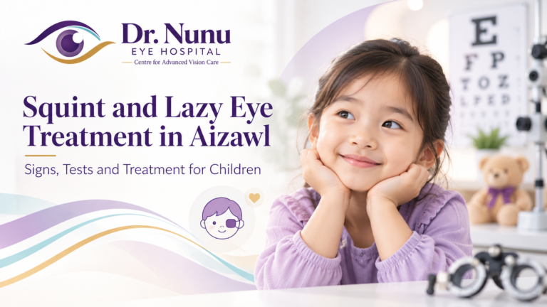 Squint and Lazy Eye Treatment in Aizawl: Signs, Tests and Treatment for Children